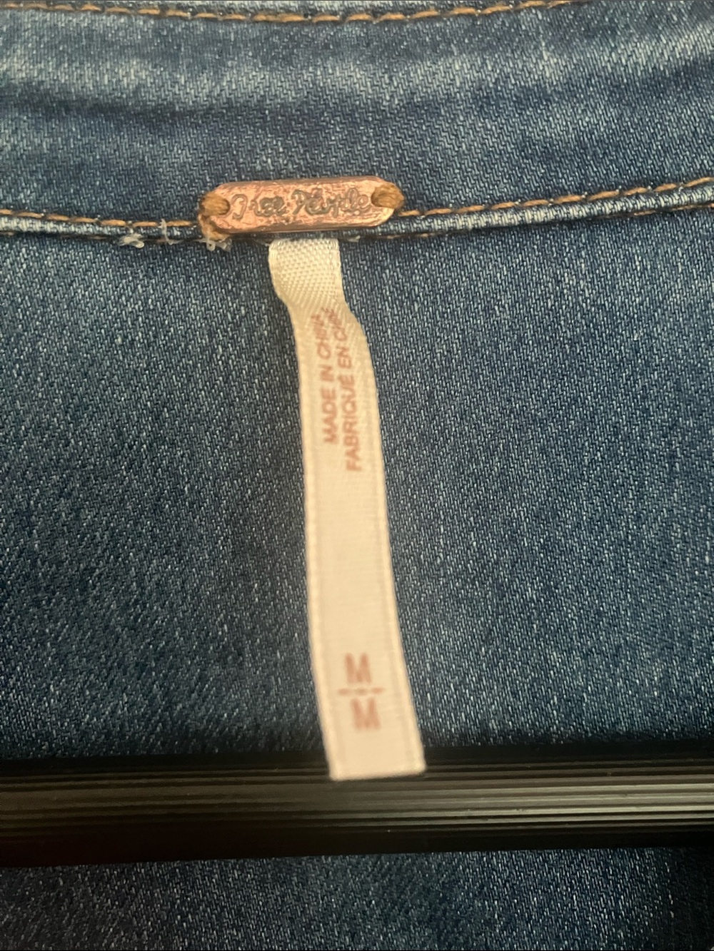 Free People Dynamite Denim Dress - Picture 5 of 6